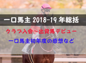 【一口馬主】クラブへの入会から出資馬デビューまでの振り返り